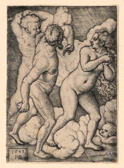 Cennetten Kovulma by Hans Sebald Beham