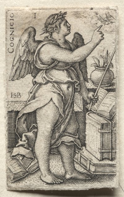 Tanrı Bilgisi ve Yedi Ana Erdem by Hans Sebald Beham