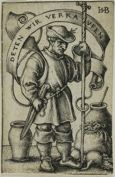 pazar köylüsü by Hans Sebald Beham