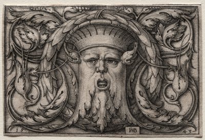 Maske by Hans Sebald Beham