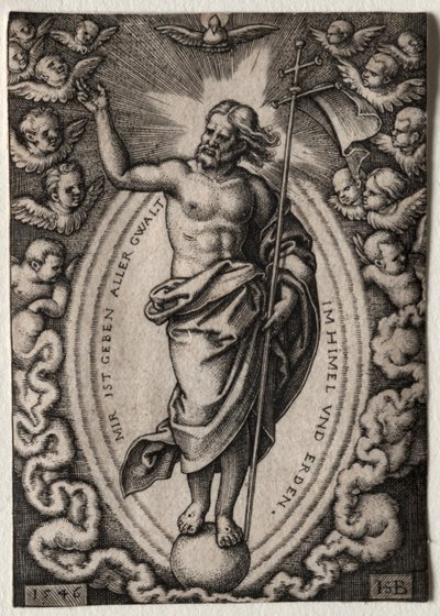 Kurtarıcı, 1546. by Hans Sebald Beham