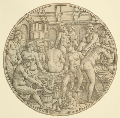 Kadınlar Hamamı by Hans Sebald Beham