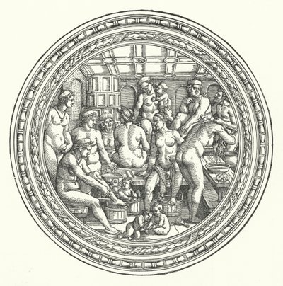 Kadınlar Hamamı by Hans Sebald Beham