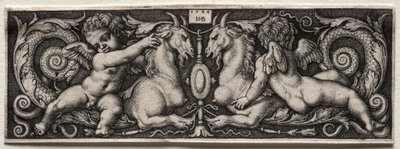 İki Cin, 1544. by Hans Sebald Beham