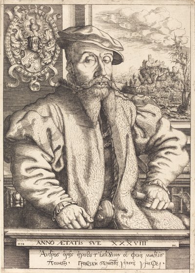 Georg Roggenbach, 1554. by Hans Sebald Lautensack