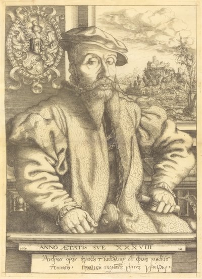 Georg Roggenbach, 1554. by Hans Sebald Lautensack