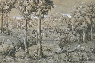 Hayali Manzara, 1543. by Hans Sebald Lautensack
