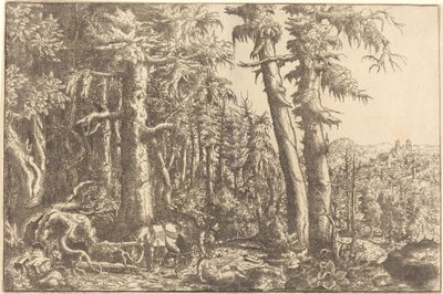 İyi Samiriyeli, c. 1558. by Hans Sebald Lautensack