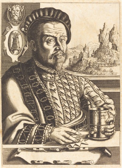 Ulrich Schwaiger, 1554. by Hans Sebald Lautensack