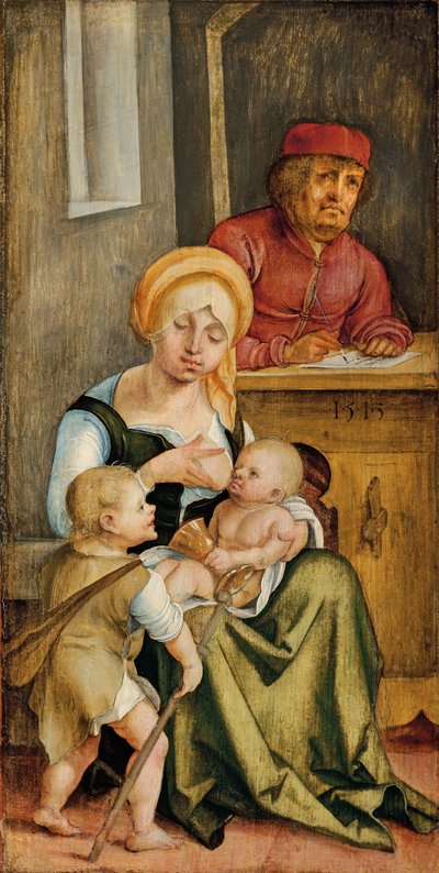 Mary Clopas ve ailesi, 1515 by Hans Suess Kulmbach