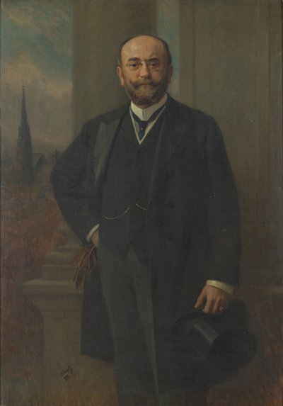 Viyana Belediye Başkanı Dr. Richard Weisskirchner by Hans Temple
