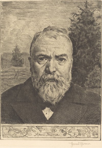 Otoportre II by Hans Thoma