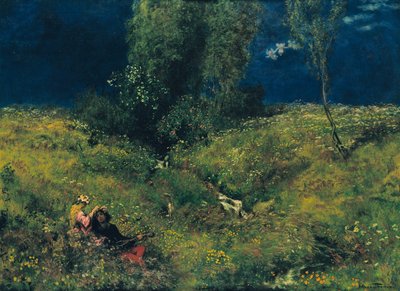 Yaz, 1872 by Hans Thoma