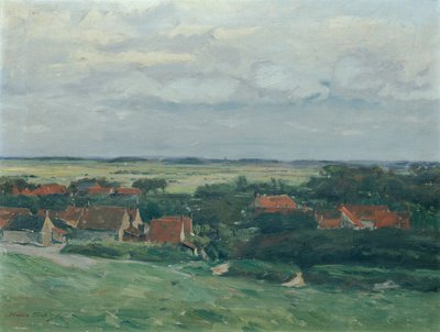 Hollandalı manzara by Hans Tichy