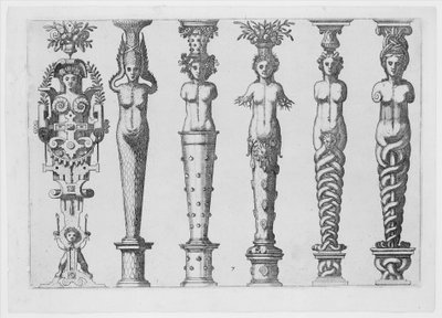 Caryatidum ... sive Atlantidum Multiformium ..., ca. 1565 by Hans Vredeman de Vries