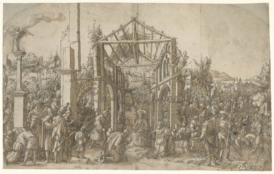 Kralların hayranlığı by Hans Weiditz (II) (attributed to)