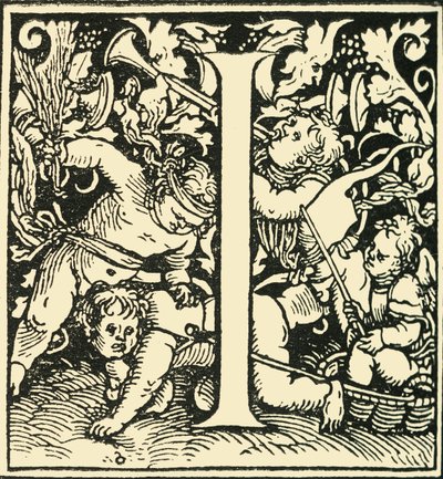 I - Bir Alfabe, Hans Weiditz, c1520-1521, 1908. by Hans Weiditz