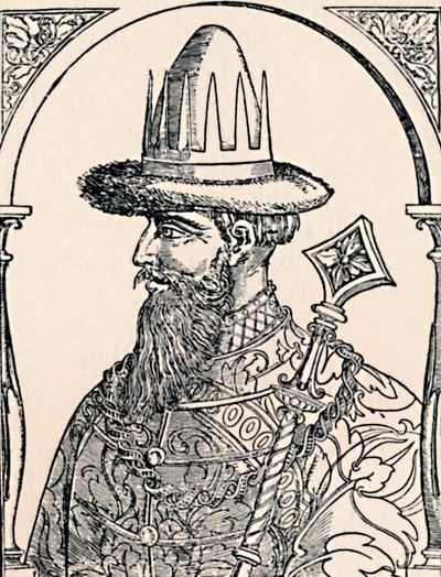 Korkunç Çar İvan, 1590, 1903 by Hans Wengel