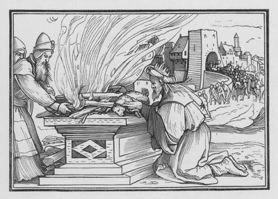 Ahaz Hükümdarlığı Çok Kötü, 2 Kral XVI, 12 by Hans after Holbein the Younger