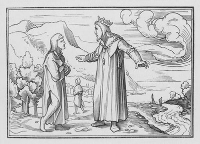 David Saveth Keilah, 1 Samuel XXIII, 5 by Hans after Holbein the Younger