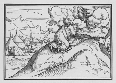 Musa Tekrar Dağa Çıkıyor, Çıkış XXXIV, 1 by Hans after Holbein the Younger