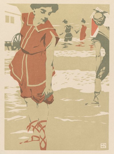 Yıkananlar, c. 1900. by Hans von Newmann