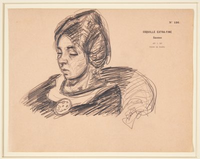 Sanatçının kız kardeşi Anna Giersing by Harald Giersing