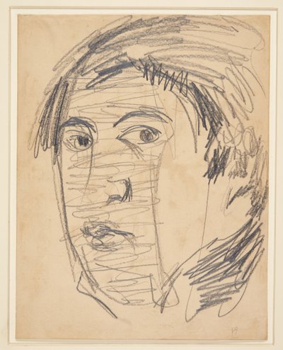 Otoportre. 3/4 profil sola by Harald Giersing
