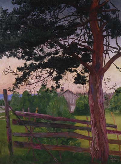 Taşra yolu by Harald Oscar Sohlberg