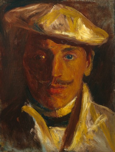 kendi portre by Harald Oscar Sohlberg
