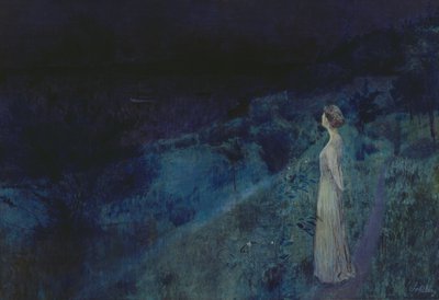 Sessizlik (tuval üzerine yağlı boya) by Harald Oscar Sohlberg
