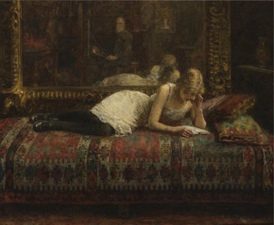 Sanatçı ve Modeli by Harlamov
