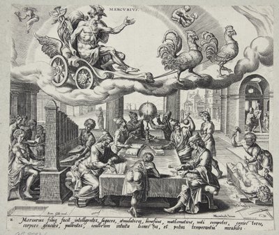 Merkür by Harmen Jansz. Muller