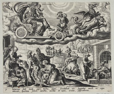 Satürn by Harmen Jansz. Muller