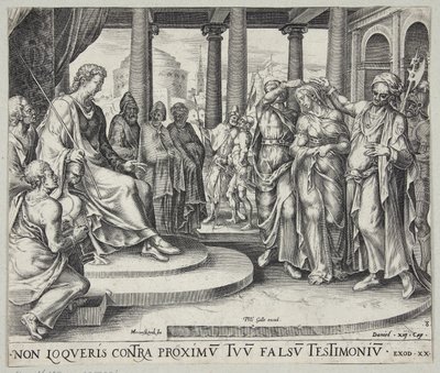 Susanne yaşlılar tarafından suçlanıyor by Harmen Jansz. Muller