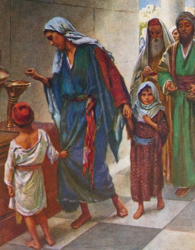 Fakir Bir Kadının Hediyesi, Mark by Harold Copping