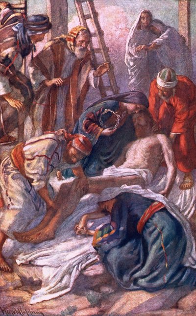 çarmıhta by Harold Copping