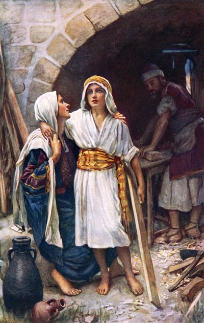 Meryem ile İsa Mesih by Harold Copping