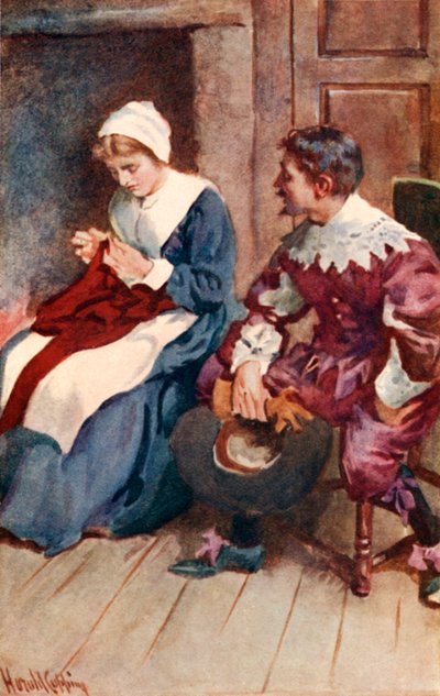 Bay Brisk ve Merhamet by Harold Copping