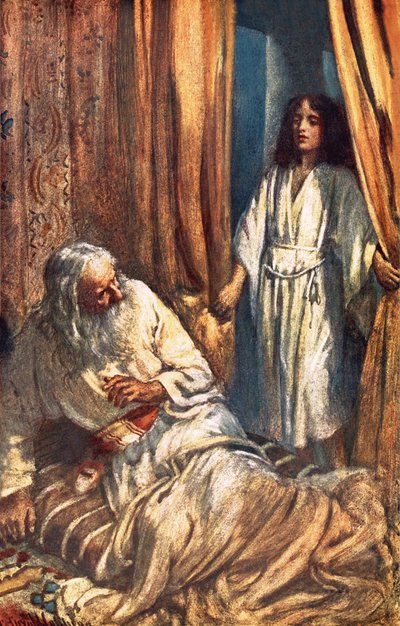 Samuel ve Eli by Harold Copping