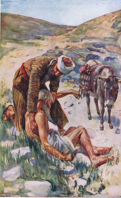 İyi Samaritan, Harold Copping Pictures