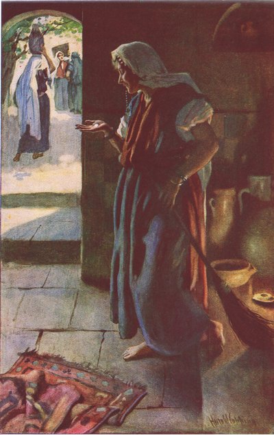 Kayıp gümüş parçası, Harold Copping Pictures