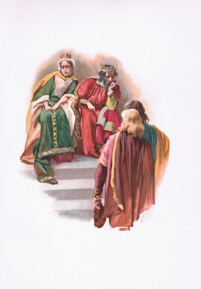 Rosencrantz ve Guildenstern ile görüşme, Hamlet