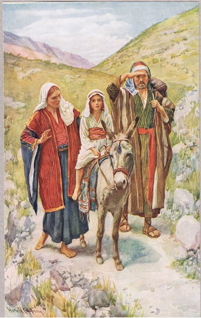 The return from Egypt by Harold Copping