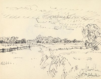 Romney Bataklığı by Harold Gilman