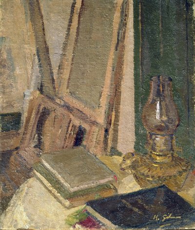 Stüdyo İç Mekan by Harold Gilman