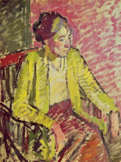 Silvia by Harold Gilman