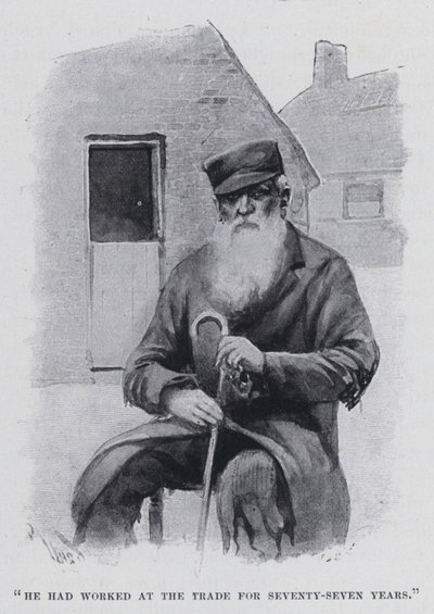 "Yetmiş yedi yıldır ticarette çalışıyordu" (s/b fotoğraf) by Harold Hume Piffard