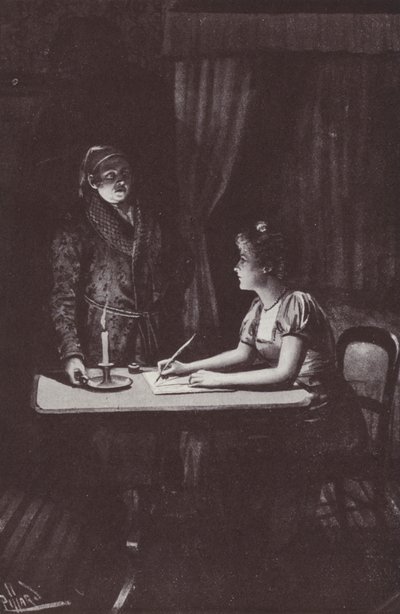 Vanity Fair için William Makepeace Thackeray (lito) çizimi by Harold Hume Piffard