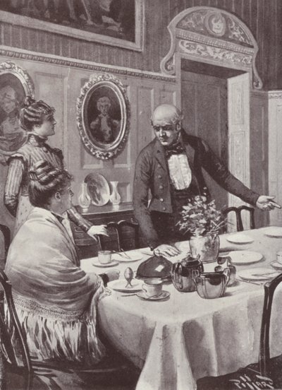 Vanity Fair için William Makepeace Thackeray (lito) çizimi by Harold Hume Piffard